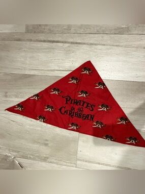 Disney Mikey’s  Pirates of the Caribbean Red Bandana